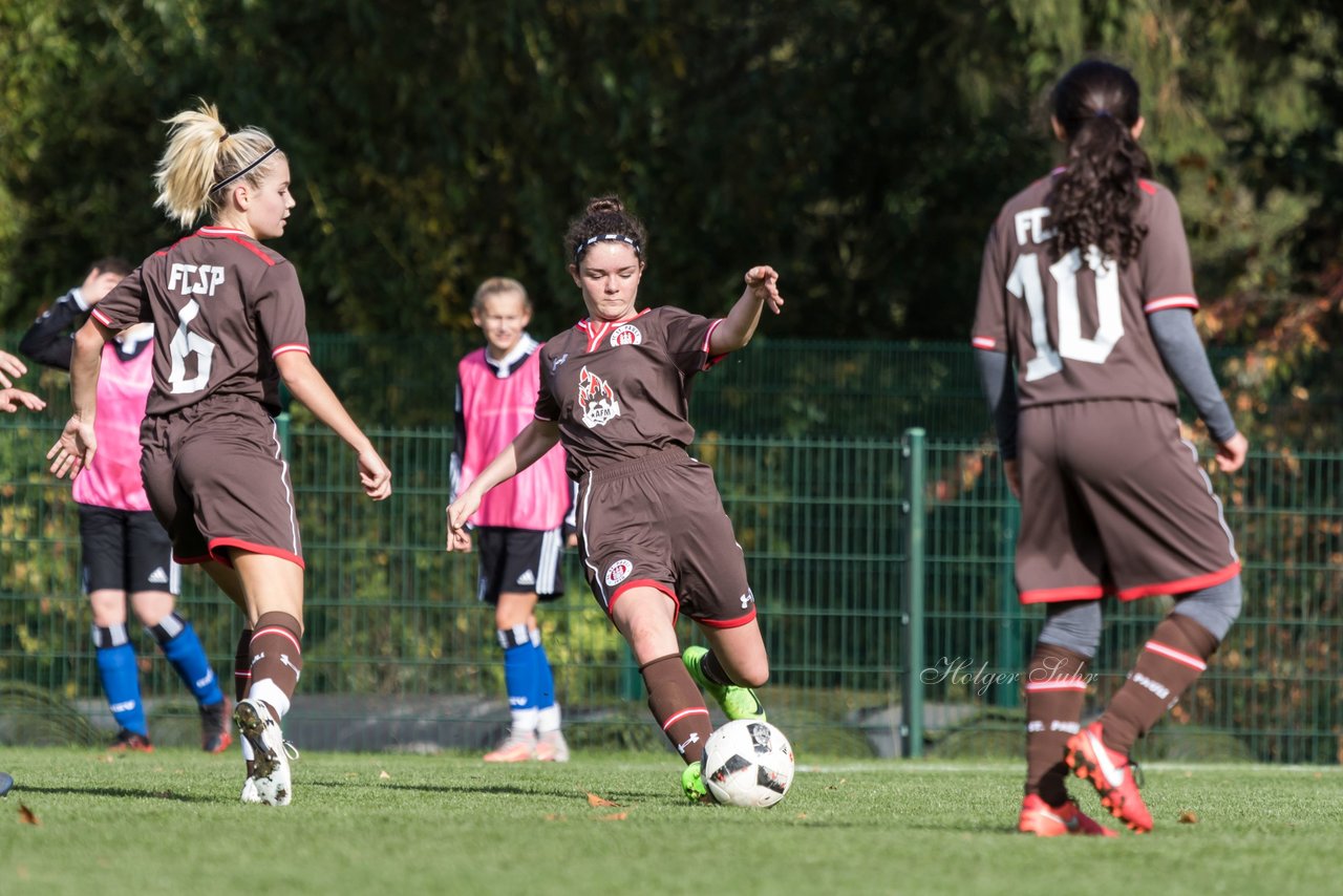 Bild 318 - B-Juniorinnen Hamburger SV - FC St.Pauli : Ergebnis: 1:2